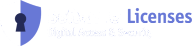 software licenses logo inverso